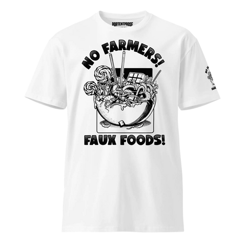 FAUX FOODS! | Tee | White