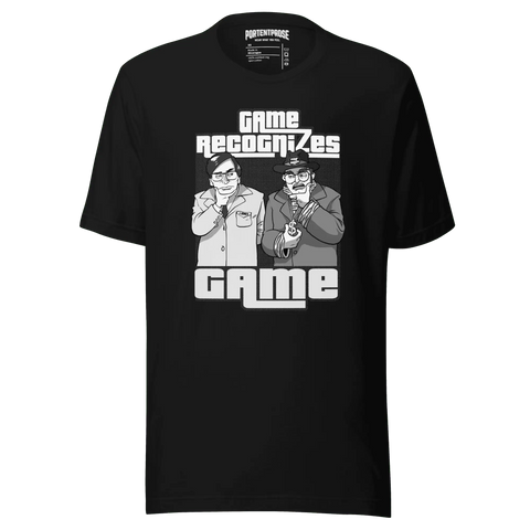 GAME RECOGNIZES GAME | Tee | Black