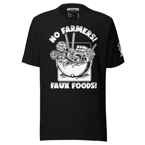 FAUX FOODS! | Tee | Black