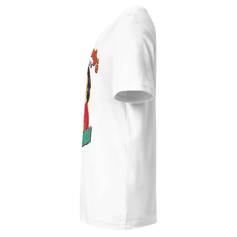 EVERYBODY'S ENTITLED | V-neck Tee | White
