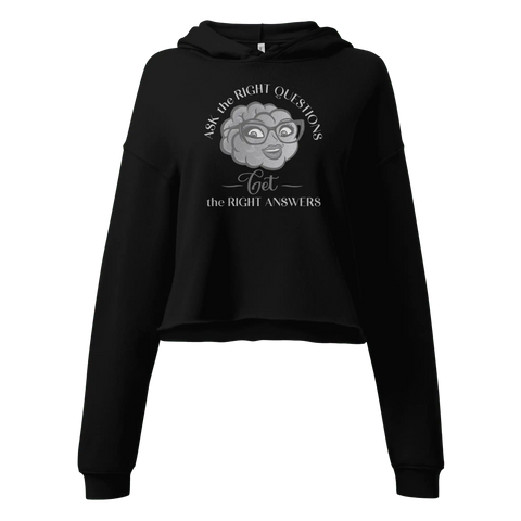 ASK/GET | Women's Hoodie | Black